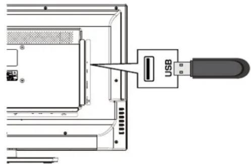 HAIER LE32F600C - Uso del reproductor multimedia USB: - 1