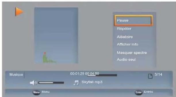 HAIER LE32F600C - Mode musique - 1
