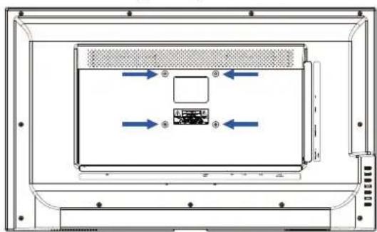 HAIER LE32F600C - Montage der Wandhalterung - 1