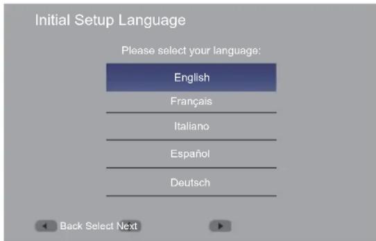 HAIER LE32F600C - Initial Setup - 1