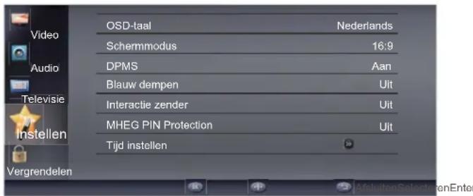 HAIER LE32F600C - De tv-installingen aanpassen - 1