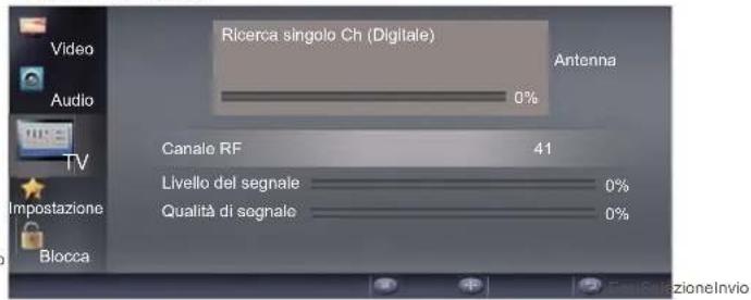 HAIER LE32F600C - Ricerca RF singola (solo canali digitali) - 1
