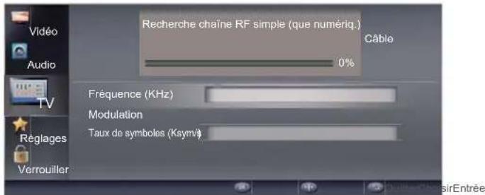 HAIER LE32F600C - Recherche analogue manuelle - 3