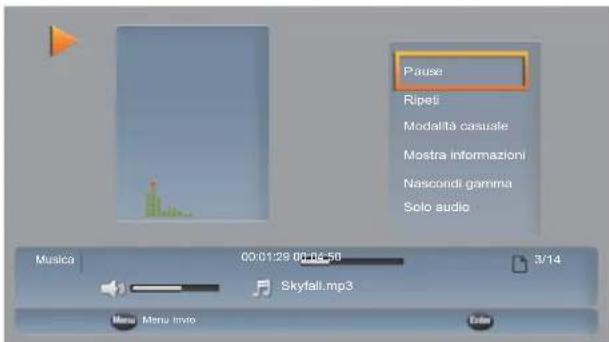 HAIER LE32F600C - Modalità musica - 1