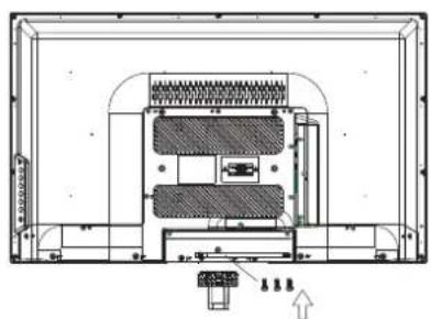 HAIER LE28M500C - Instruccion sobre el montaje del soporte base - 5