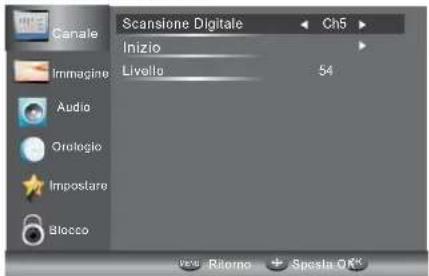 HAIER LE24M600CF - Sintonizzazione manuale DTV (DVB-T) - 1