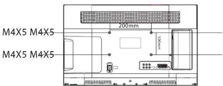 HAIER LE24M600CF - WALL MOUNTING INSTALLATION GUIDELINES - 6