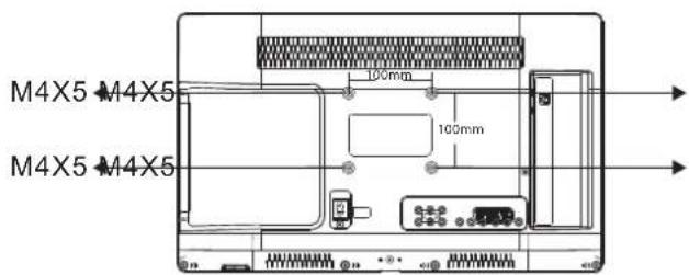 HAIER LE24M600CF - WALL MOUNTING INSTALLATION GUIDELINES - 5