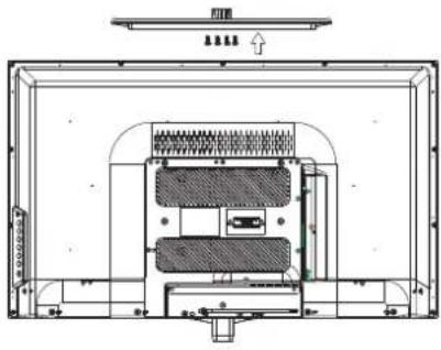 HAIER LE24M600CF - Montageanleitung für den Standfuß - 3