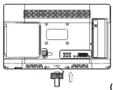 HAIER LE24M600CF - Instruccion sobre el montaje del soporte base - 1