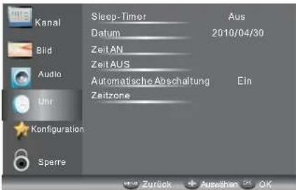 HAIER LE24M600CF - Zeitmenu - 1
