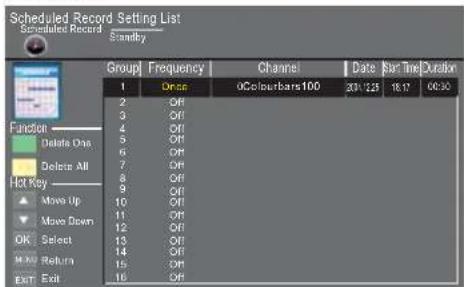 HAIER LE24M600CF - Prepare to record the program: - 4