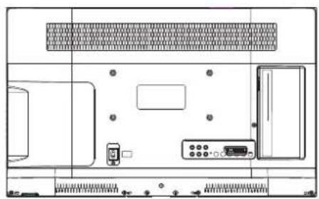 HAIER LE24M600CF - Installation avec support mural - 2