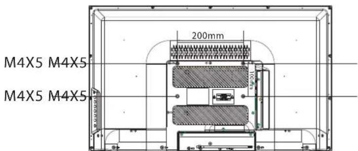HAIER LE24M600CF - INSTRUCCIONES DE INSTALLACION PARA EL MONTAJE EN PARED - 6