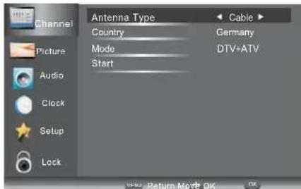 HAIER LE24M600CF - 1.2)Auto Tuning (DVB-C) - 1