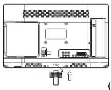 HAIER LE24M600CF - Base Stand Assembly Instruction - 1