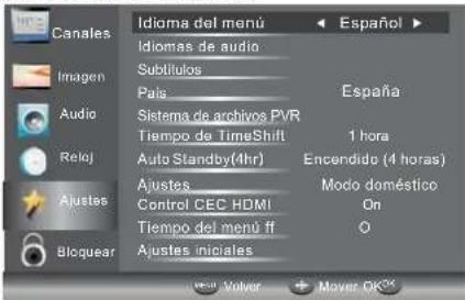 HAIER LE24M600CF - 5.MENU DE SETUP - 1