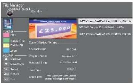 HAIER LE24M600CF - Prepare to record the program: - 2