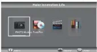 HAIER LE22M600CF - 10.Lecture USB - 1