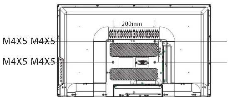 HAIER LE22M600CF - WANDMONTAGE - 3