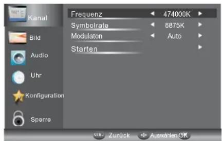 HAIER LE22M600CF - 2.2) DTV Manuelle Kanalsuche (DVB-C) - 1