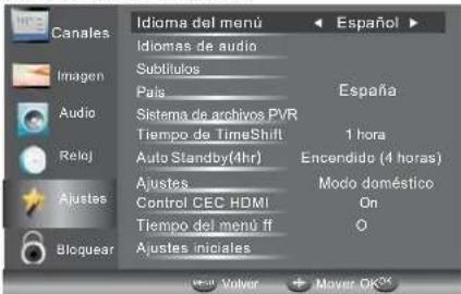 HAIER LE22M600CF - 5.MENU DE SETUP - 1
