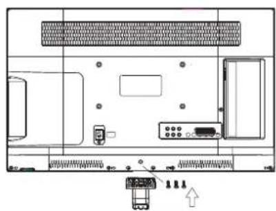 HAIER LE22M600CF - Instruccion sobre el montaje del soporte base - 3