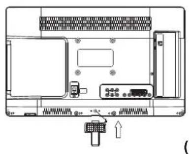 HAIER LE22M600CF - Instruccion sobre el montaje del soporte base - 1