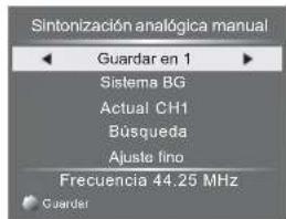 HAIER LE22M600CF - 3) Búsqueada manualanalógica - 1