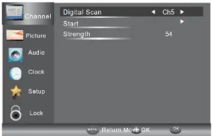 HAIER LE22M600CF - 2.1)DTV Manual Tuning (DVB-T) - 1