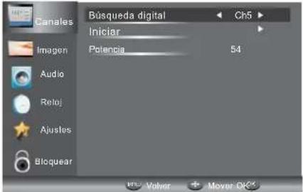 HAIER LE22M600CF - 2.1) Manual DTV (DVB-T) Búsqueda - 1