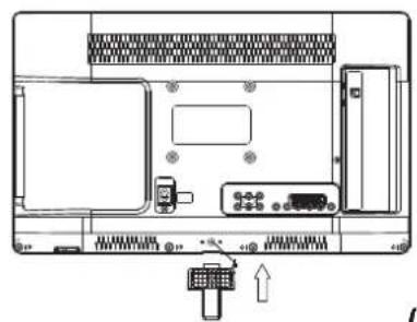 HAIER LE28M600C - Instruccion sobre el montaje del soporte base - 1