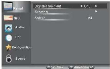 HAIER LE28M600C - 2.1)DTV Manuelle Kanalsuche (DVB-T) - 1