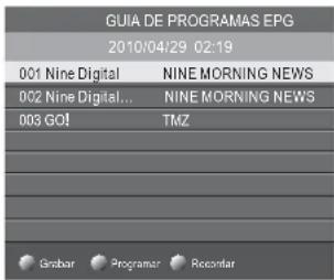 HAIER LE28M600C - EPG(Guía Electrónica de programas) - 1