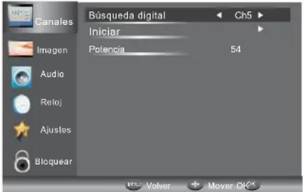 HAIER LE28M600C - 2.1) Manual DTV (DVB-T)Busqueda - 1