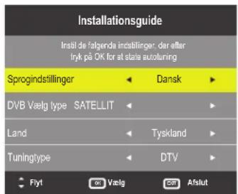 MEDION MD 21124 P14075 - Første gang apparatet tændes - 1