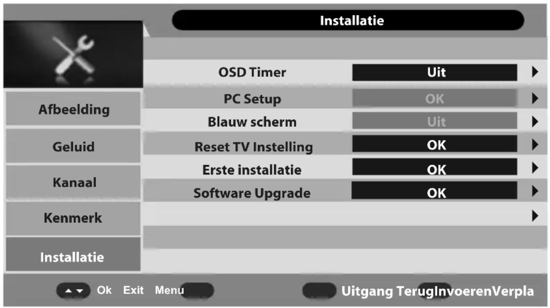 MEDION LIFE P12124 MD 21218 - Menu Installatie - 1