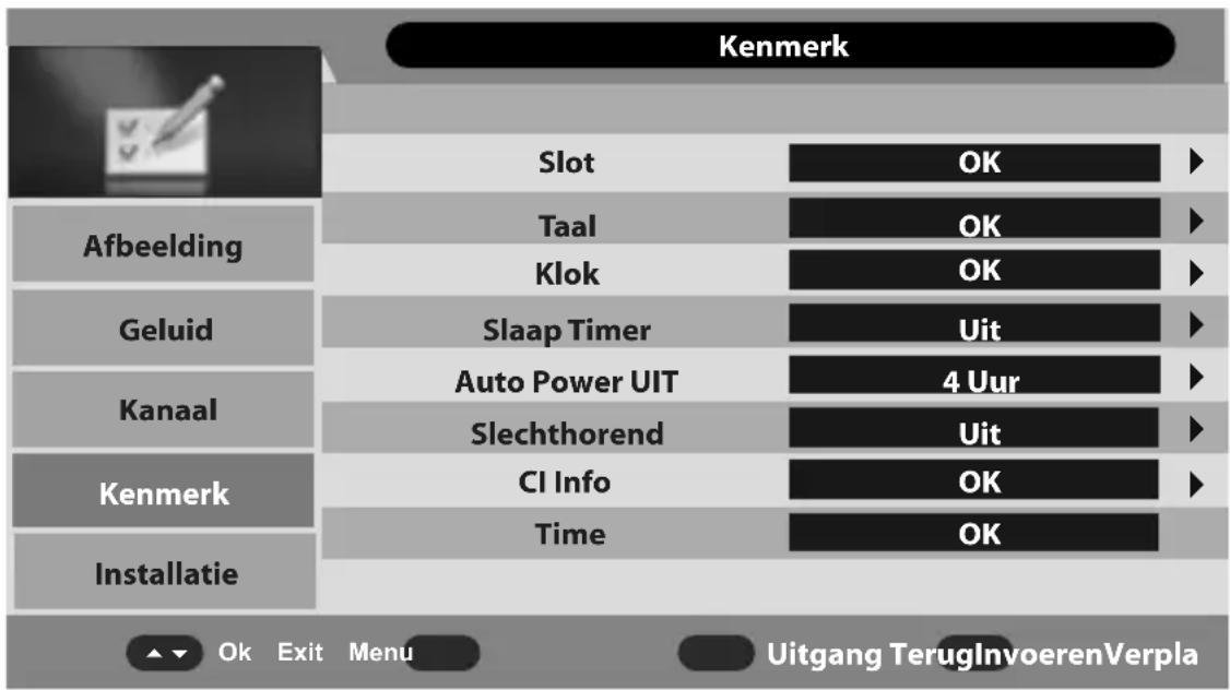 MEDION LIFE P12124 MD 21218 - Menu Kenmerk - 1
