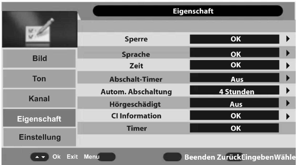 MEDION LIFE P12124 MD 21218 - Menü Eigenschaft - 1