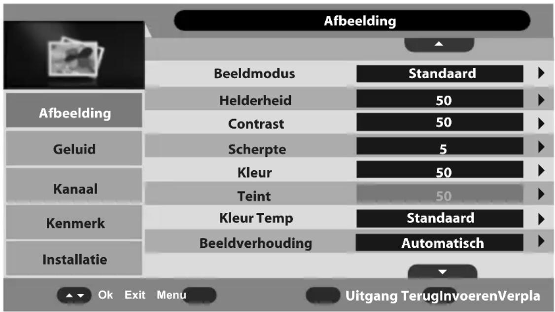 MEDION LIFE P12124 MD 21218 - Menu Beeld - 1