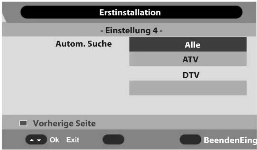 MEDION LIFE P12124 MD 21218 - Sendersuche nach dem ersten Einschalten - 4