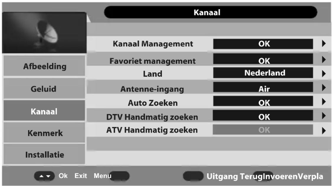 MEDION LIFE P12124 MD 21218 - Menu Kanaal - 1