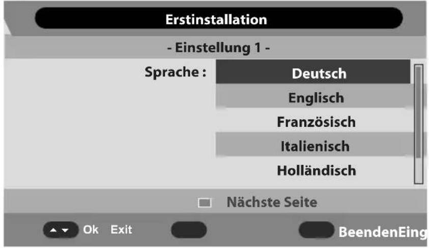 MEDION LIFE P12124 MD 21218 - Sendersuche nach dem ersten Einschalten - 1