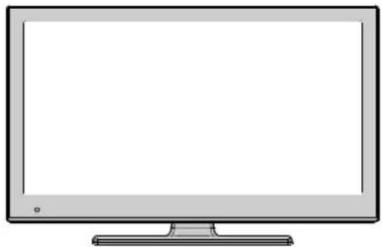 DUAL 22970 LED - Vista del televisor - 1