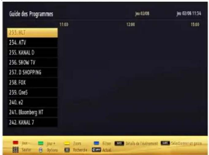 Axxion ALED2418 - Guide électronique de programmes (EPG) - 2