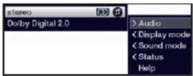 TECHNISAT TechniVision 32 HD - Selección de otro idioma / opción de sonido - 1