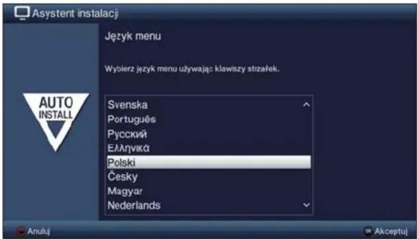 TECHNISAT TechniVision 32 HD - Język menu - 1
