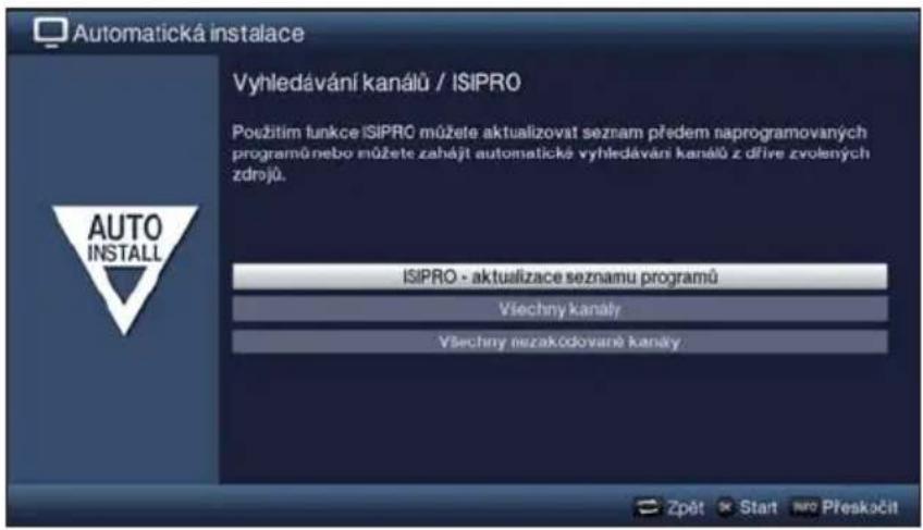 TECHNISAT TechniVision 32 HD - Vyhledávání kanálů / ISIPRO pouze DVB-S - 1
