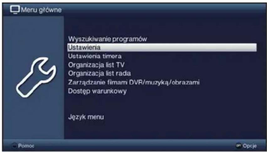 TECHNISAT TechniVision 32 HD - Wywołanie menu głównego i poruszanie się po menu / funkcje - 2