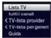 TECHNISAT TechniVision 32 HD - Selezione opzioni - 1